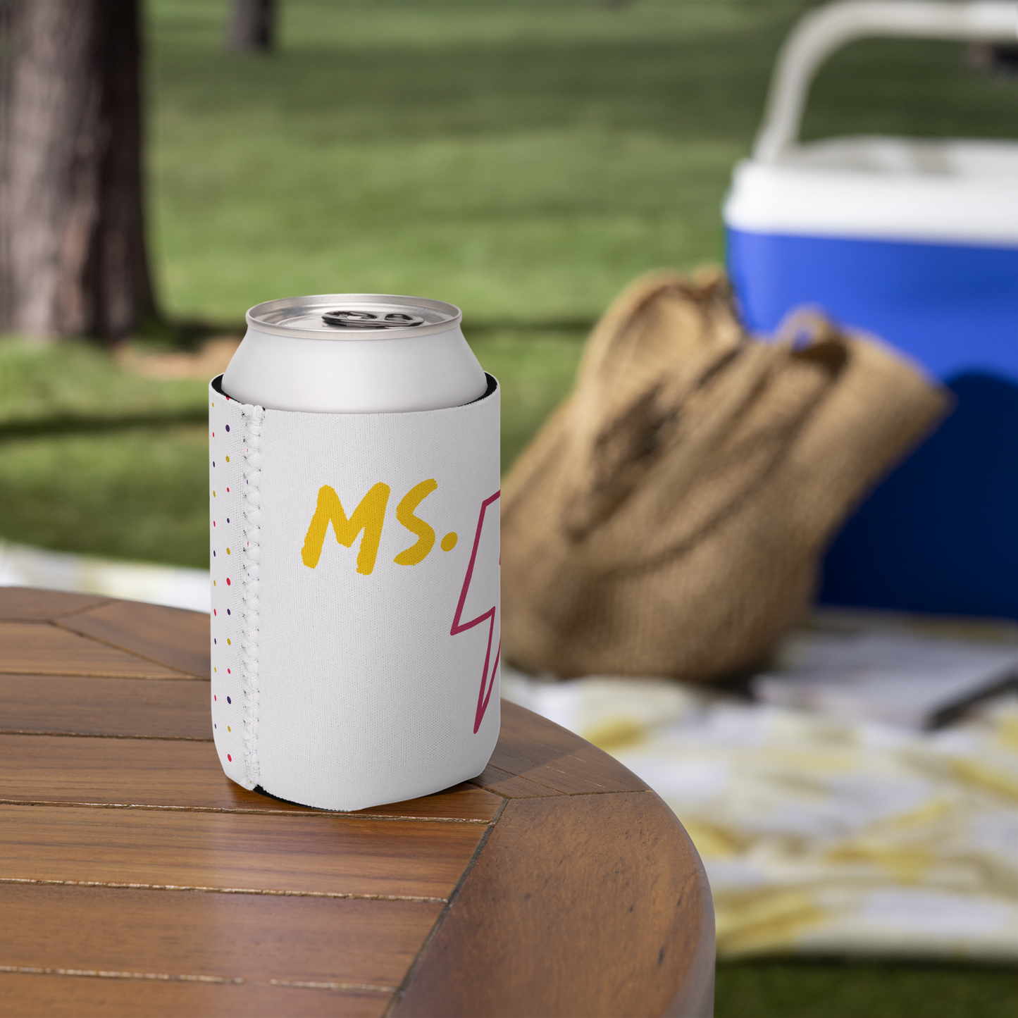 Ms. Kamala Khan Soda & Beer Can Cooler