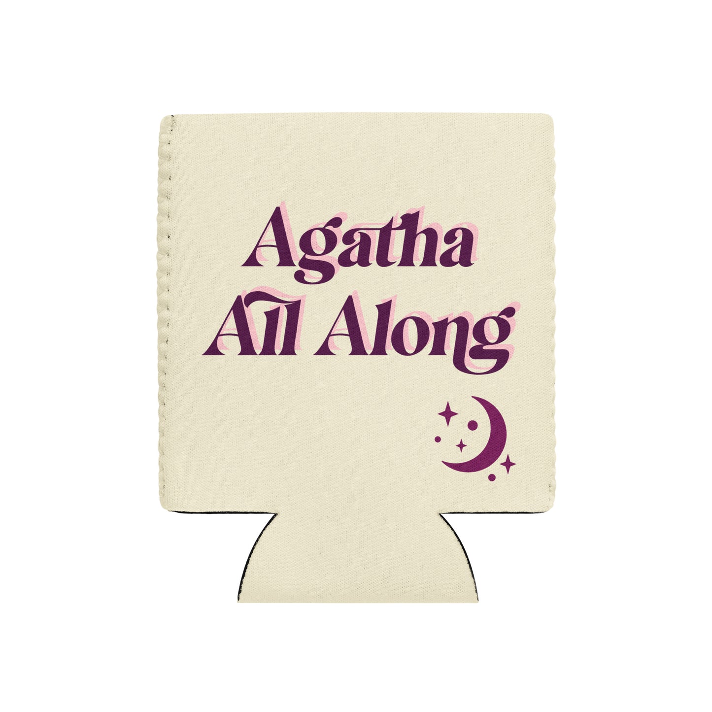 Agatha All Along Moon and Stars Soda & Beer Can Cooler