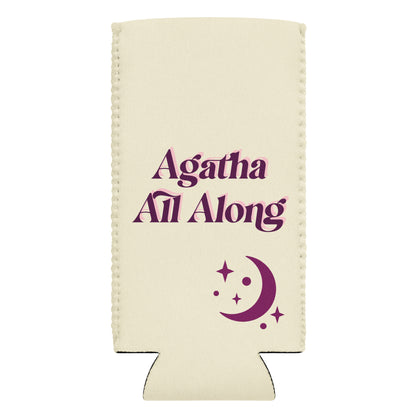 Agatha All Along Moon and Stars Soda & Beer Can Cooler