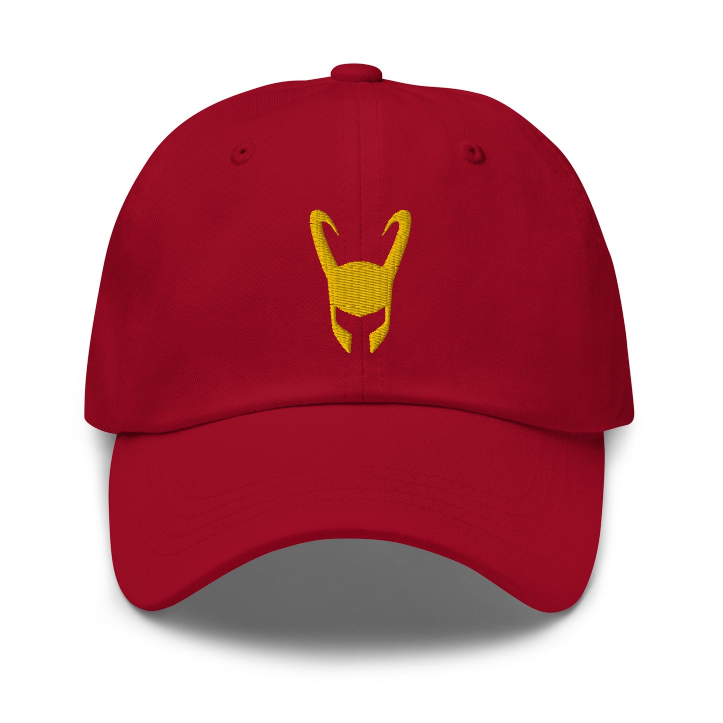 Loki Helmet Embroidered Hat