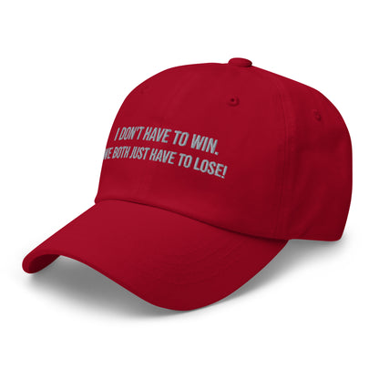 Scott Lang Quote Embroidered Hat