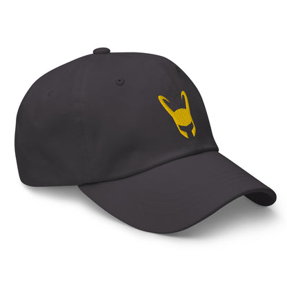 Loki Helmet Embroidered Hat