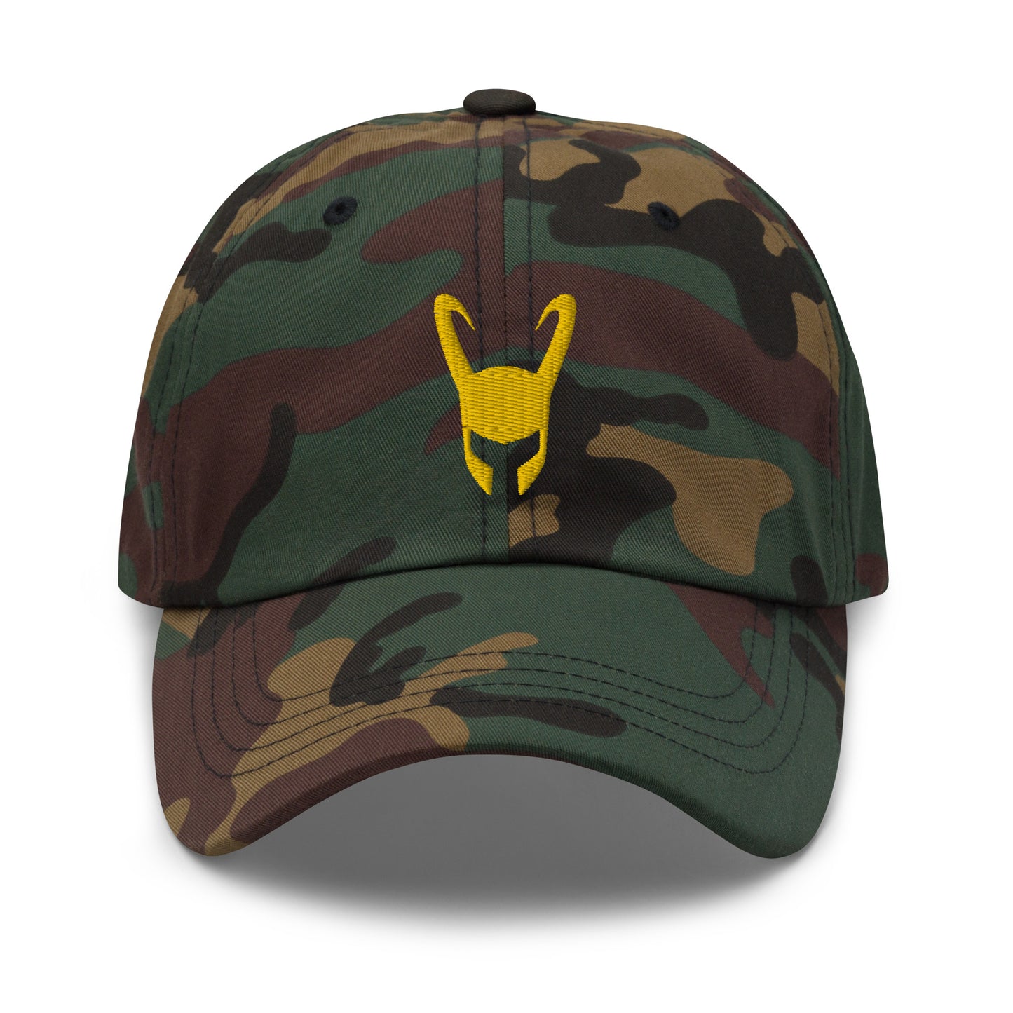 Loki Helmet Embroidered Hat