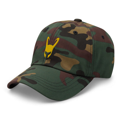 Loki Helmet Embroidered Hat