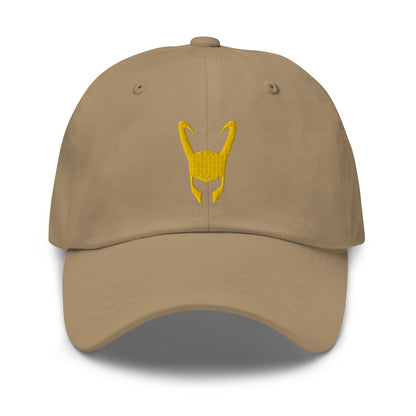 Loki Helmet Embroidered Hat