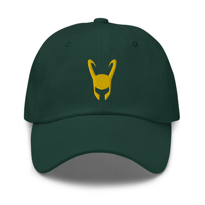 Loki Helmet Embroidered Hat