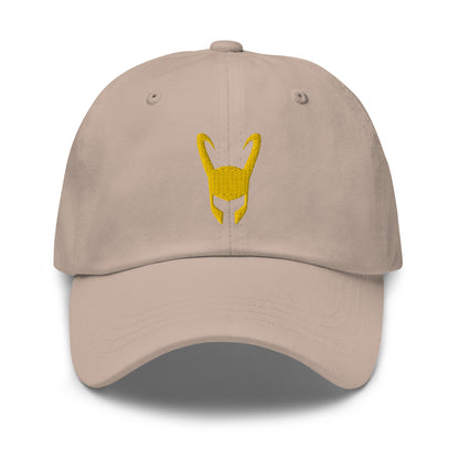 Loki Helmet Embroidered Hat