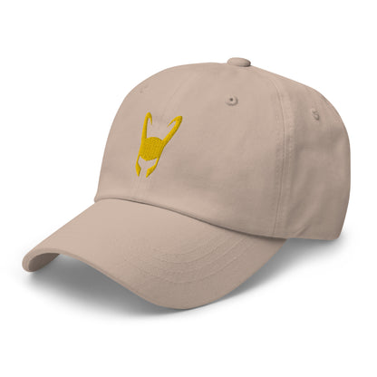 Loki Helmet Embroidered Hat