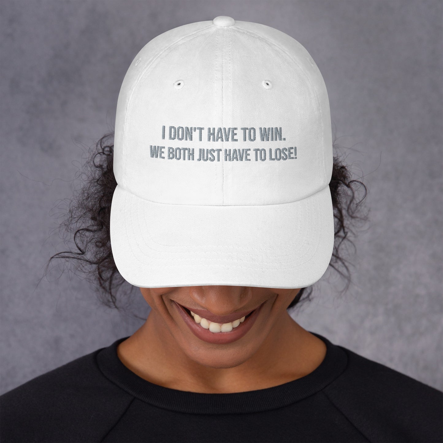 Scott Lang Quote Embroidered Hat