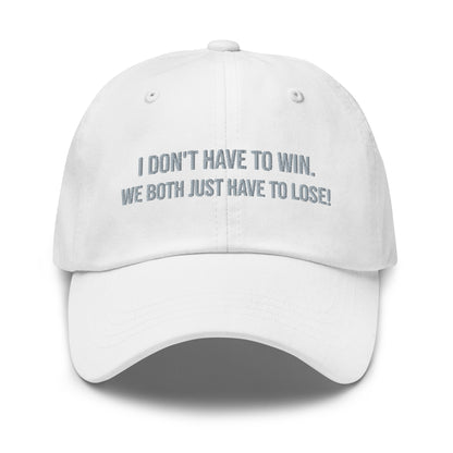 Scott Lang Quote Embroidered Hat