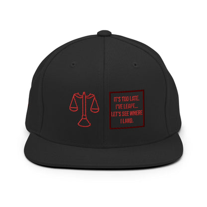 Matt Murdock Quote Embroidered Snapback Hat