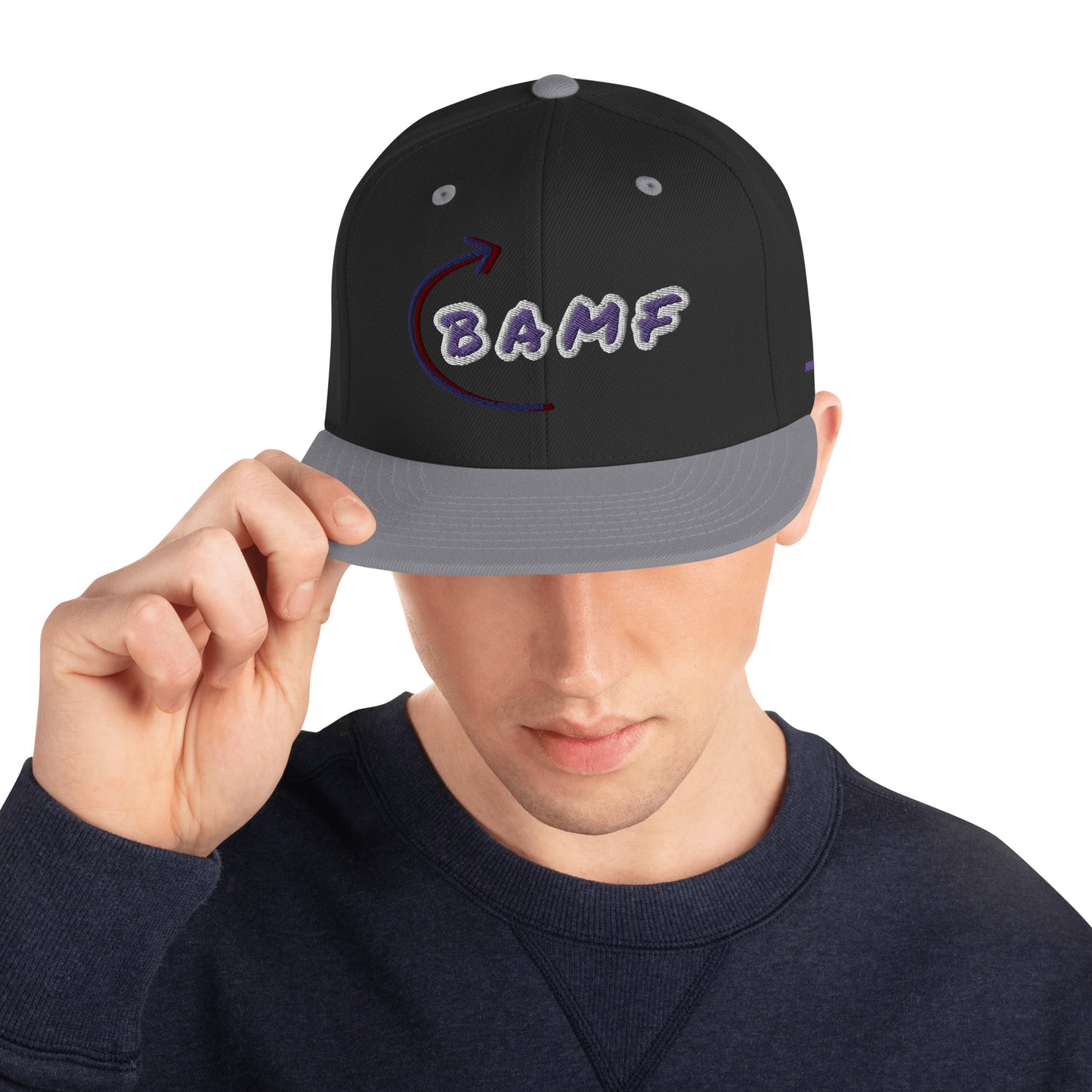 Nightcrawler "BAMF" Snapback Hat