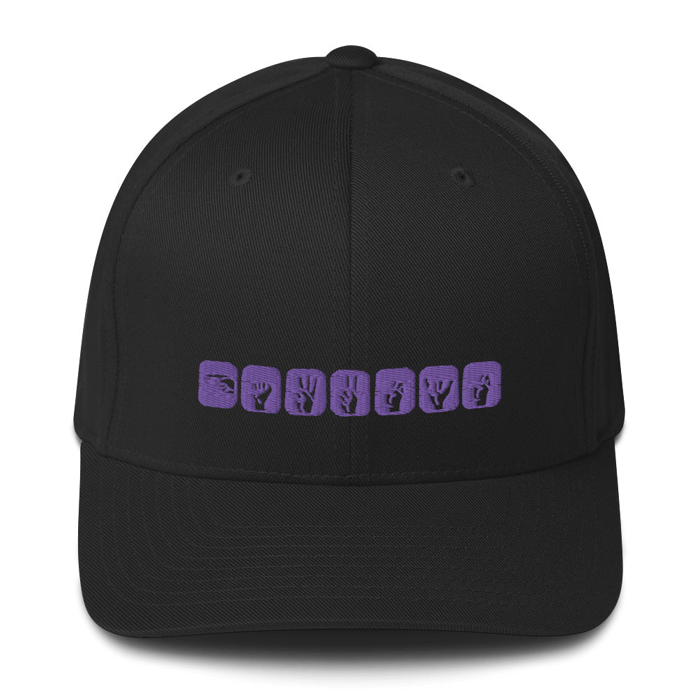 Clint Barton ASL Embroidered Structured Twill Hat