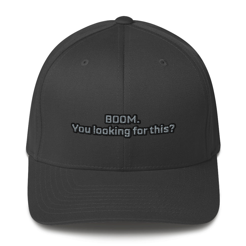 Rhodey Quote Structured Twill Embroidered Hat