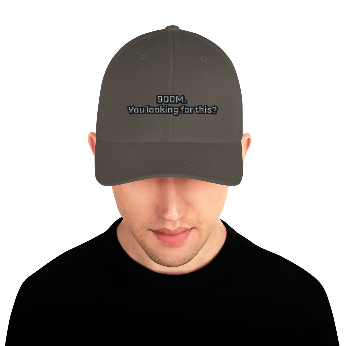 Rhodey Quote Structured Twill Embroidered Hat