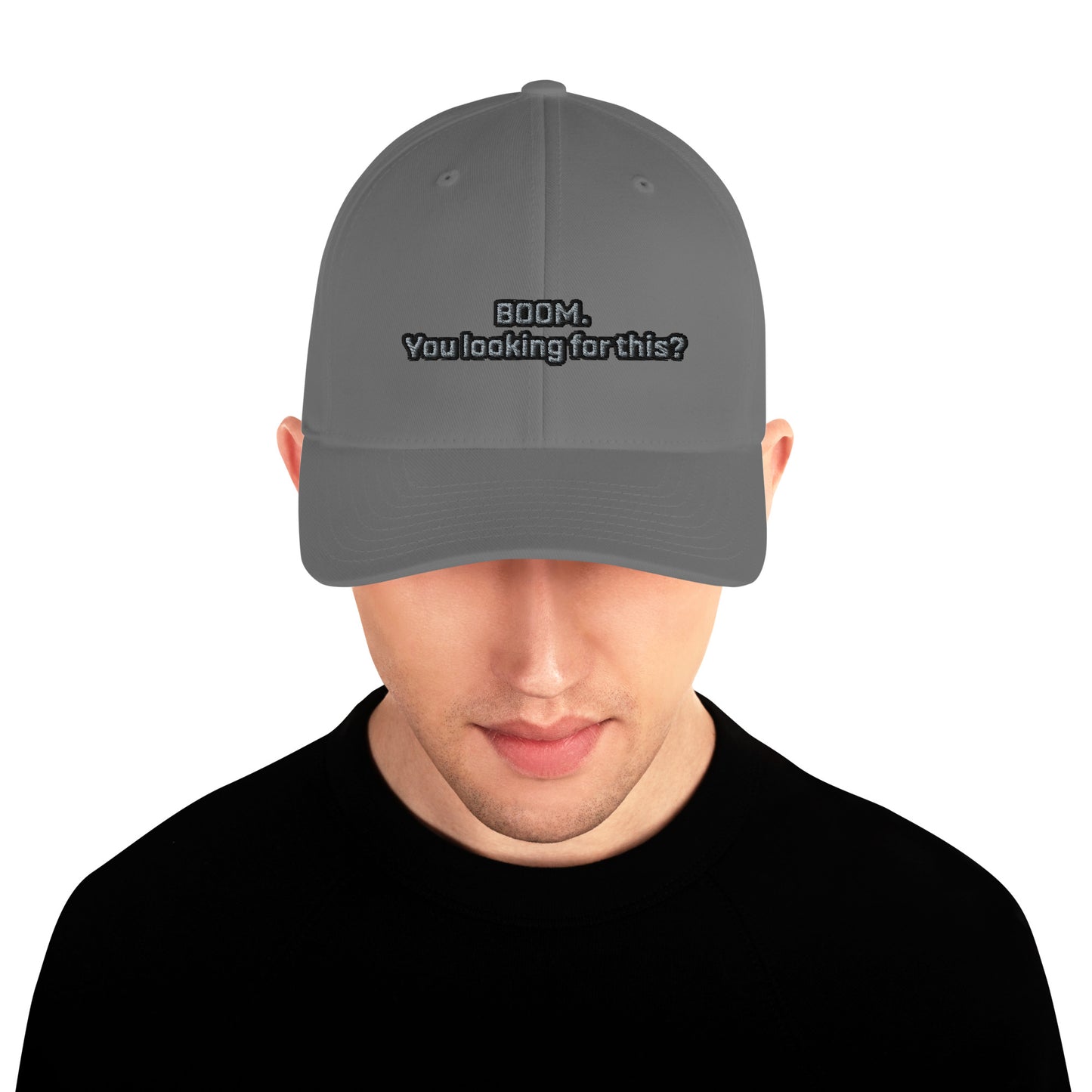 Rhodey Quote Structured Twill Embroidered Hat