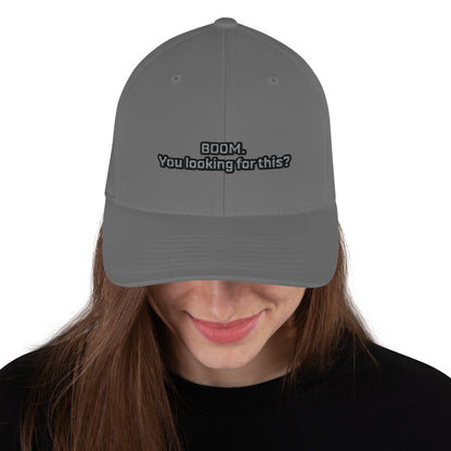 Rhodey Quote Structured Twill Embroidered Hat