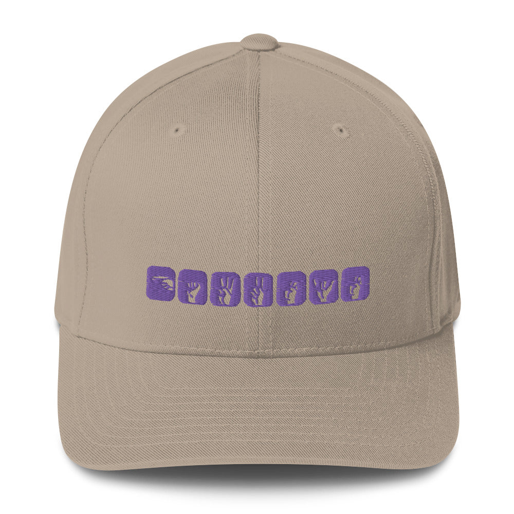 Clint Barton ASL Embroidered Structured Twill Hat