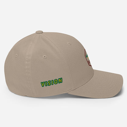 Vision Married to a Witch Hex Embroidered Structured Twill Hat