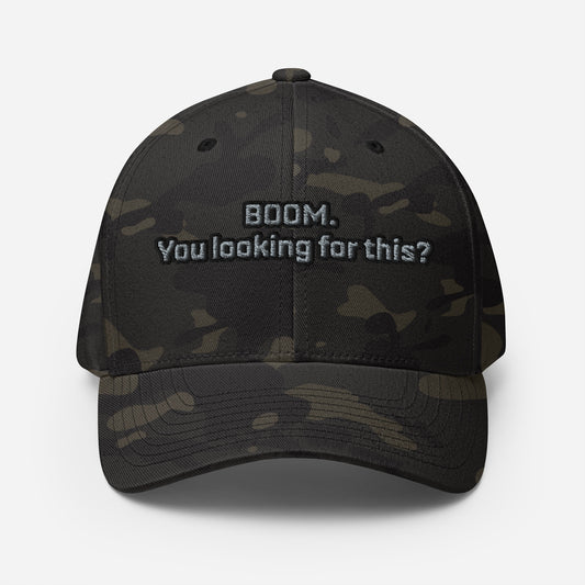 Rhodey Quote Structured Twill Embroidered Hat