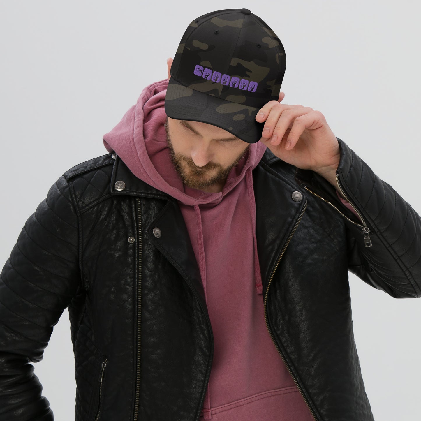 Clint Barton ASL Embroidered Structured Twill Hat