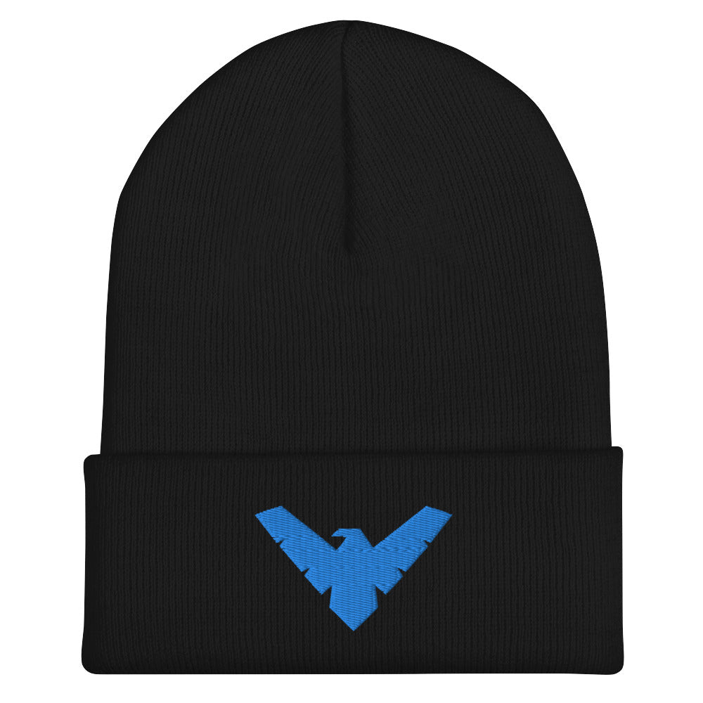 Dick Grayson Embroidered Cuffed Beanie