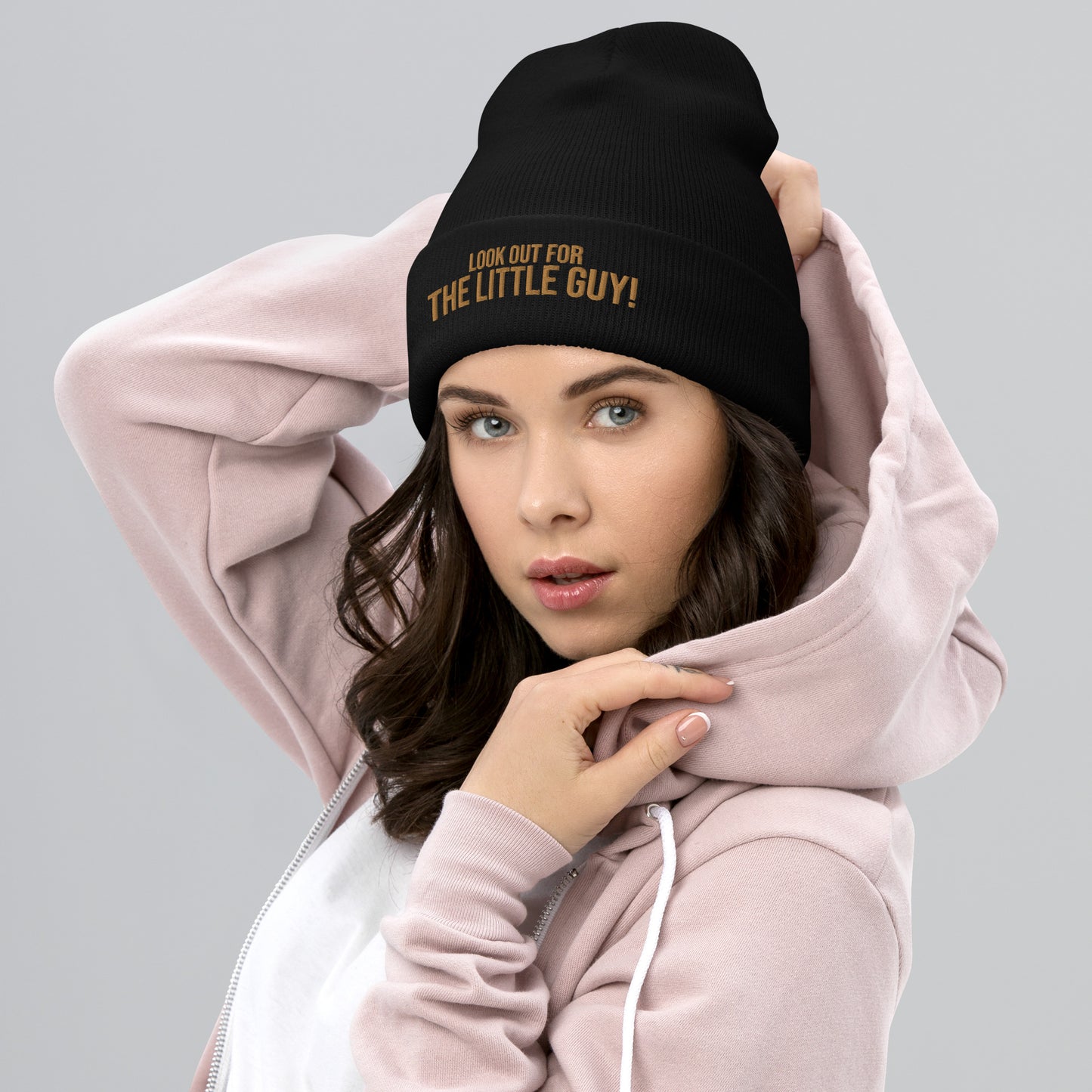 Scott Lang Book Embroidered Cuffed Beanie