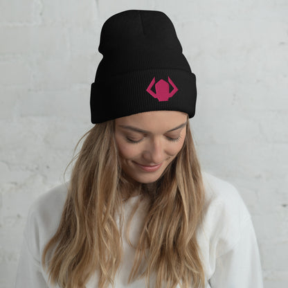 Galactus Embroidered  Cuffed Beanie