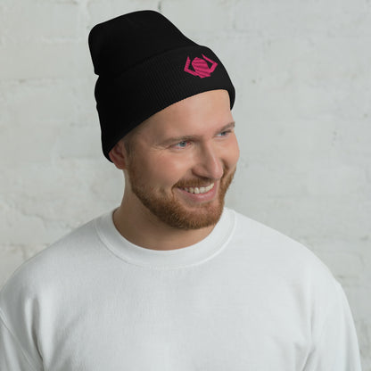 Galactus Embroidered  Cuffed Beanie