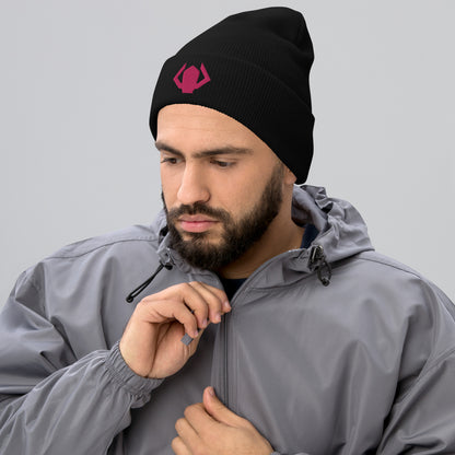 Galactus Embroidered  Cuffed Beanie