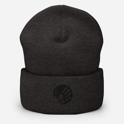 Echo Logo Embroidered Cuffed Beanie