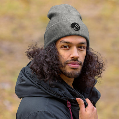 Echo Logo Embroidered Cuffed Beanie