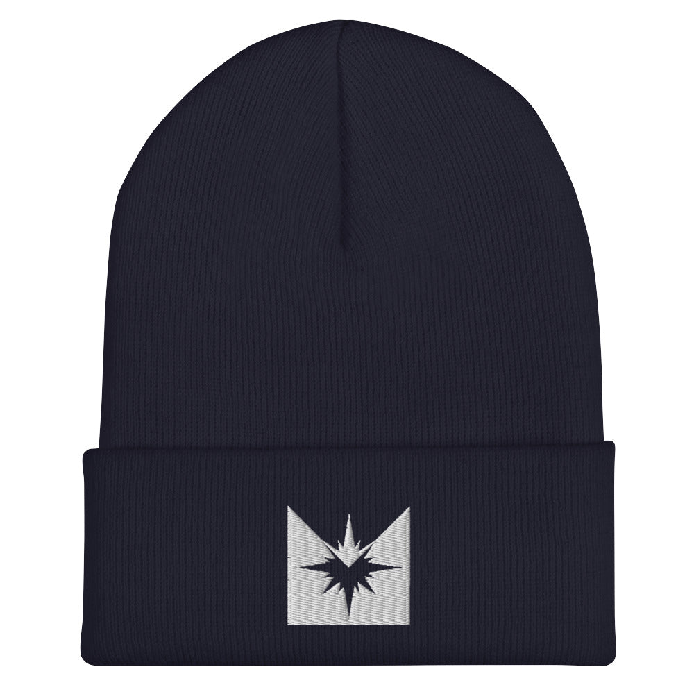 Monica Rambeau Embroidered Cuffed Beanie