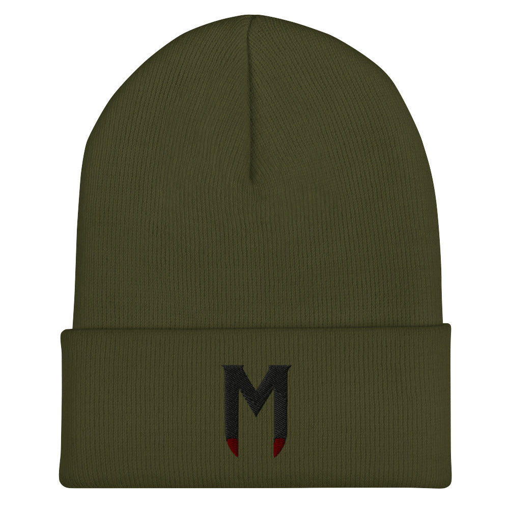 Morbius The Living Vampire Embroidered Cuffed Beanie