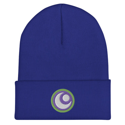 Starfire Embroidered Cuffed Beanie