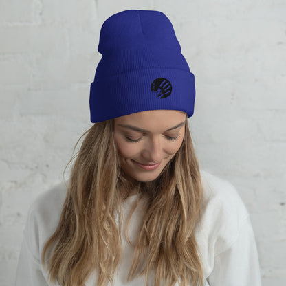 Echo Logo Embroidered Cuffed Beanie