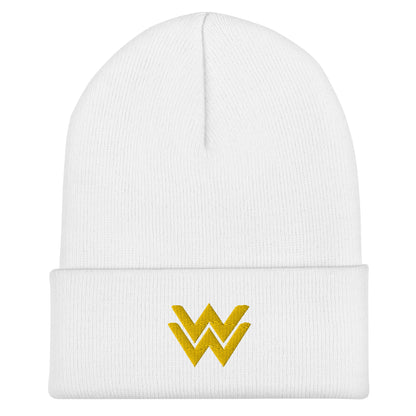 Diana Prince Eagle Embroidered Cuffed Beanie