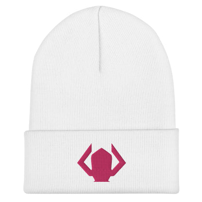 Galactus Embroidered  Cuffed Beanie