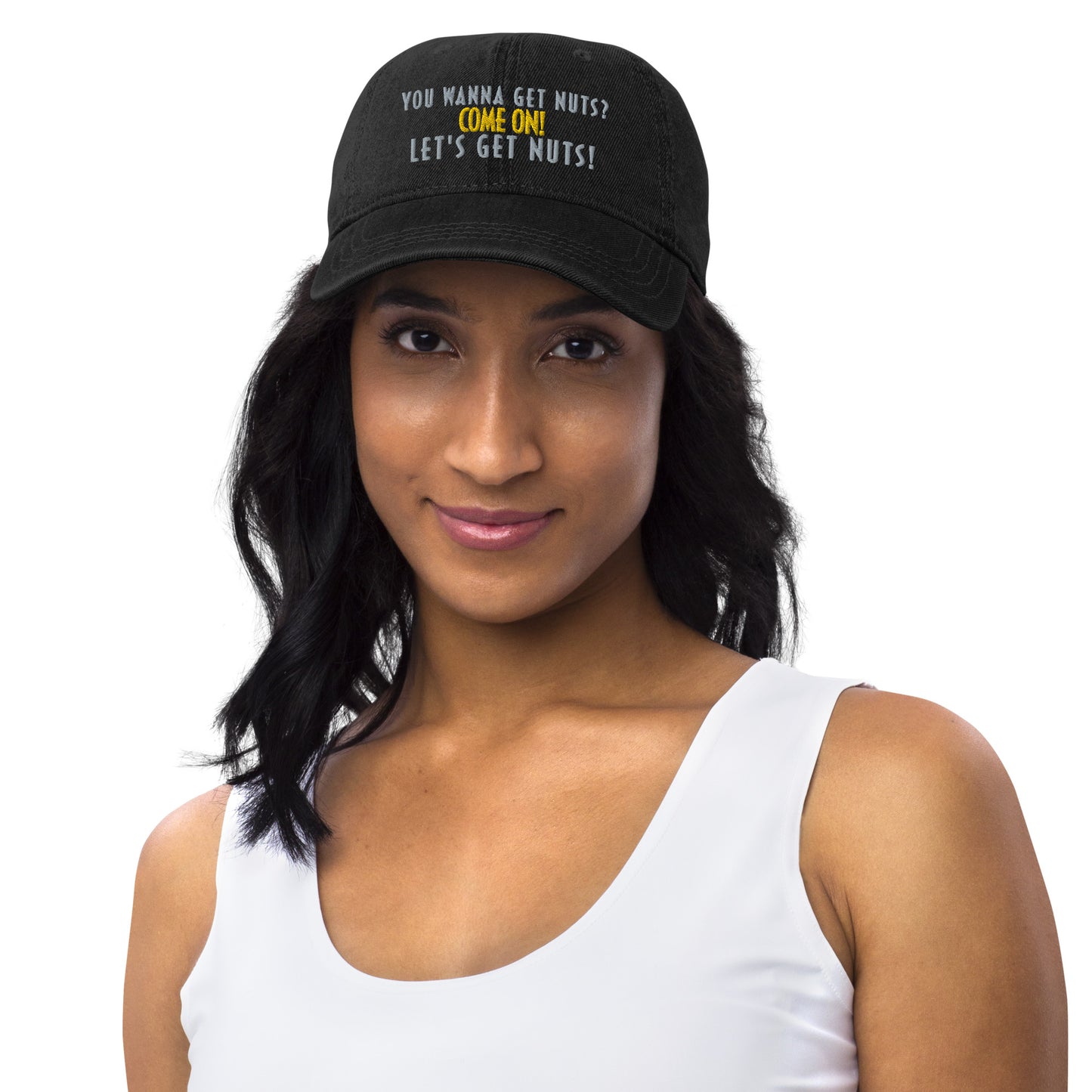 Bruce Wayne Quote Embroidered Denim Hat