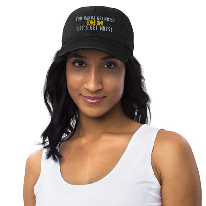 Bruce Wayne Quote Embroidered Denim Hat