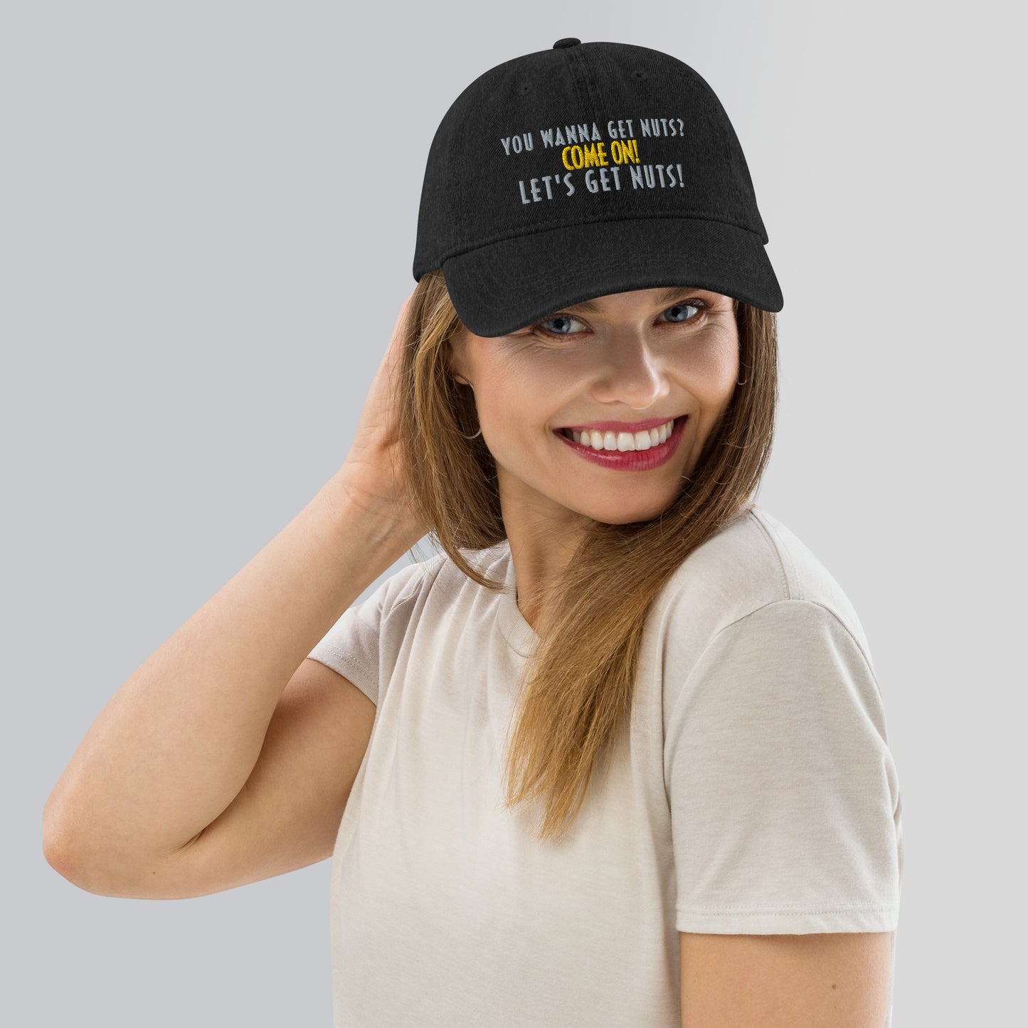 Bruce Wayne Quote Embroidered Denim Hat