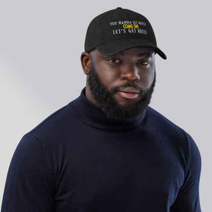 Bruce Wayne Quote Embroidered Denim Hat