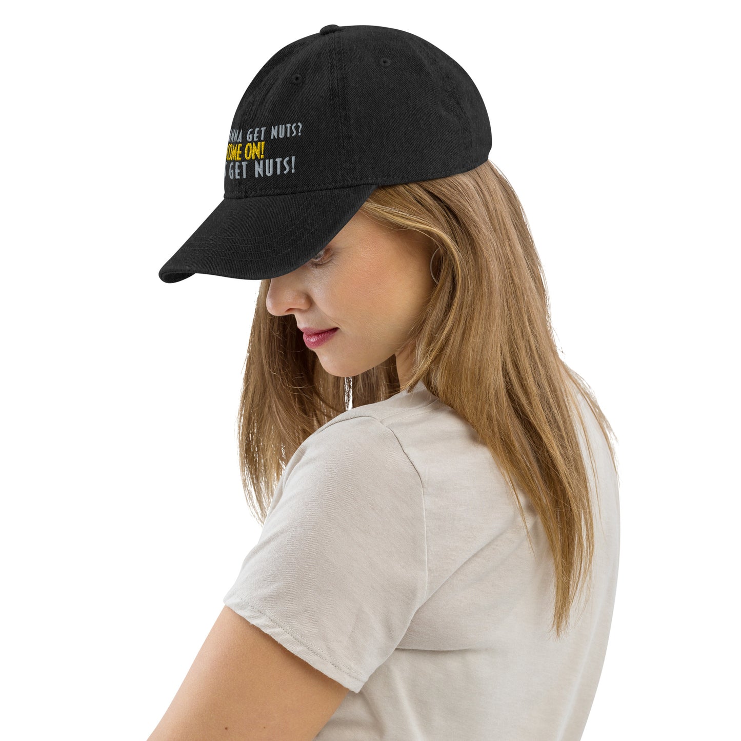 Bruce Wayne Quote Embroidered Denim Hat