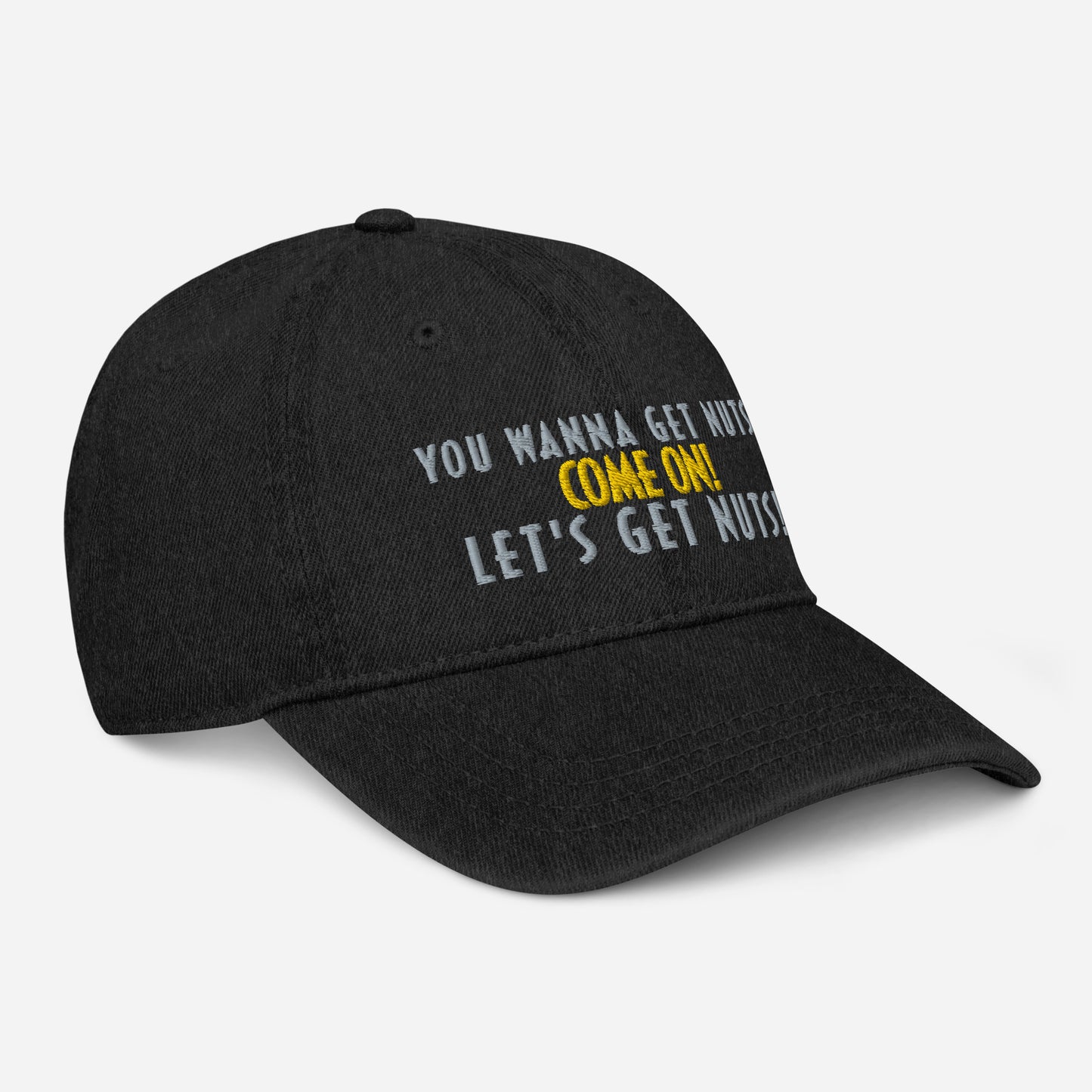 Bruce Wayne Quote Embroidered Denim Hat