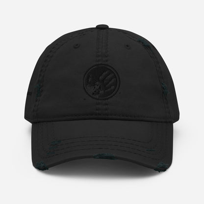 Echo Logo Embroidered Distressed Hat