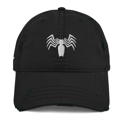 Venom Symbiote Embroidered Distressed Hat