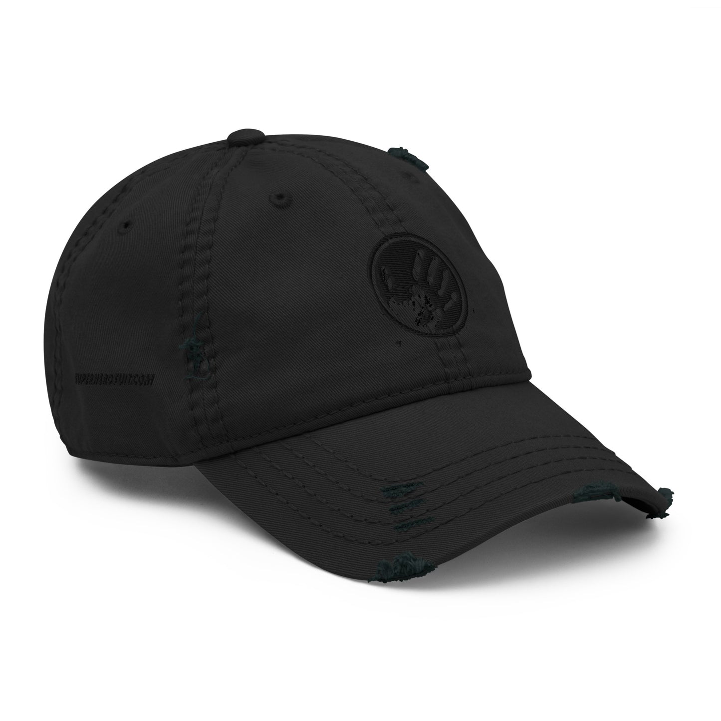 Echo Logo Embroidered Distressed Hat