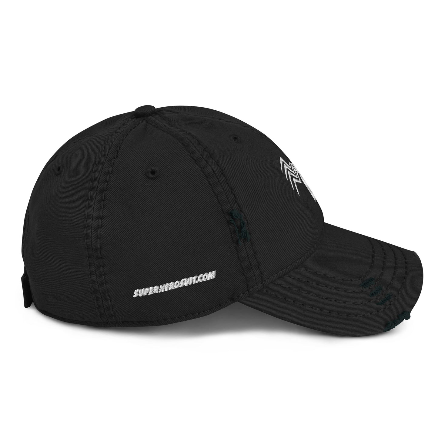 Venom Symbiote Embroidered Distressed Hat