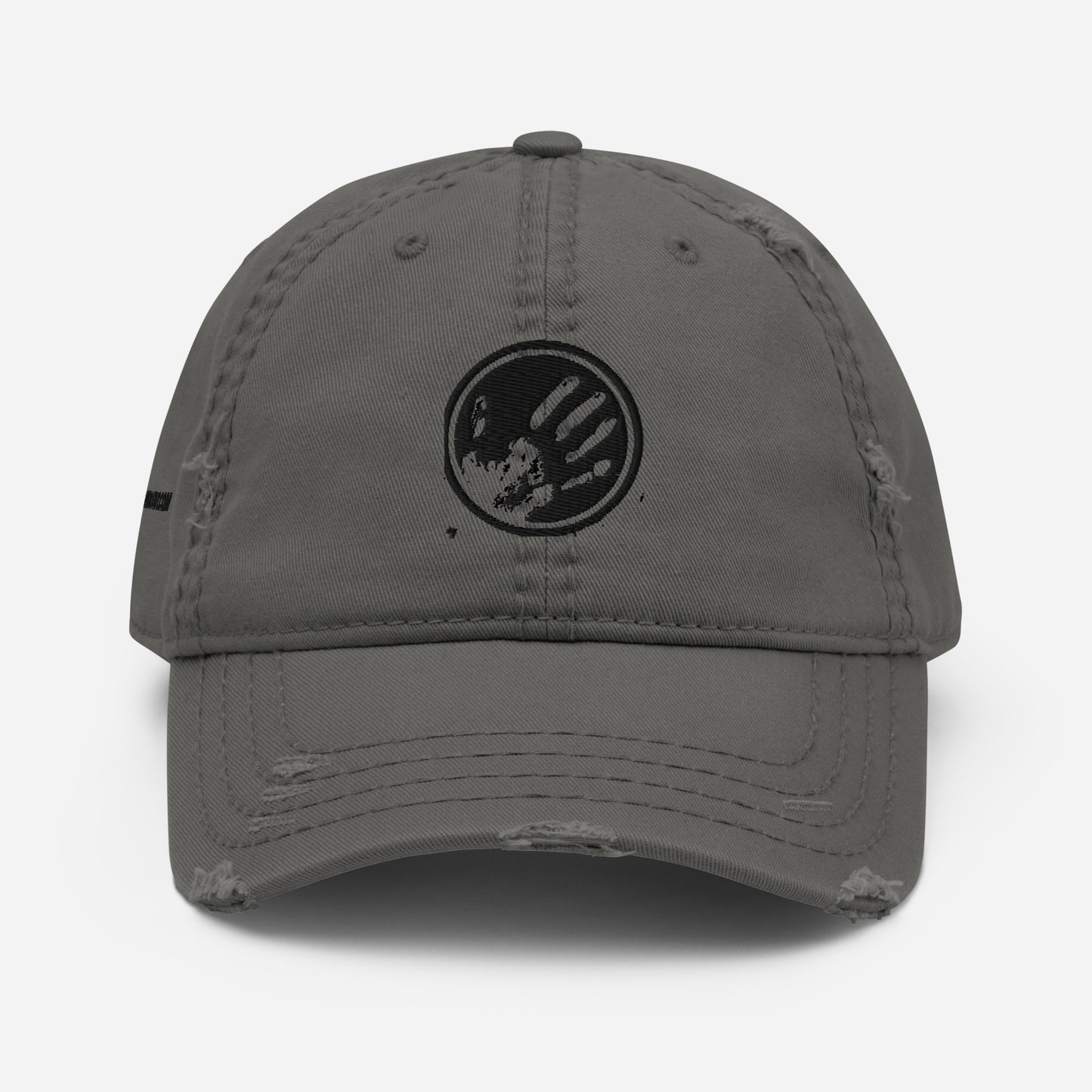 Echo Logo Embroidered Distressed Hat