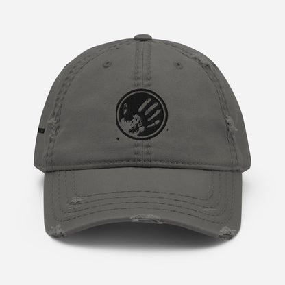 Echo Logo Embroidered Distressed Hat